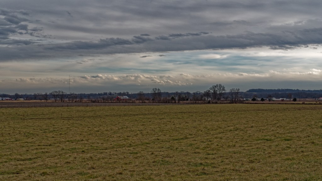 Farm Land.  Might not be Big Sky Country, but we got Space out here too.